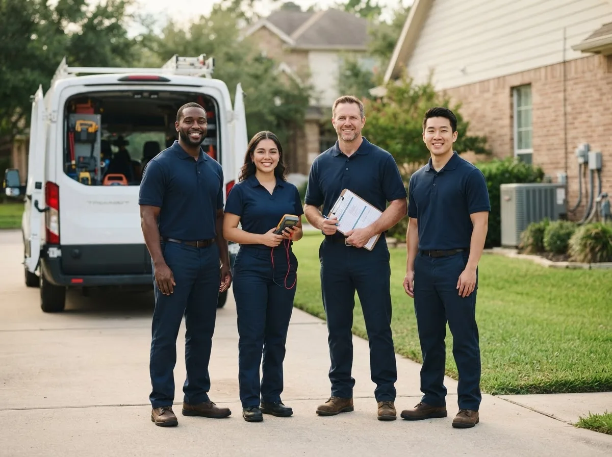 Certified HVAC technician near Portland, PA